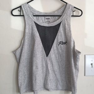 Victoria secret pink crop top